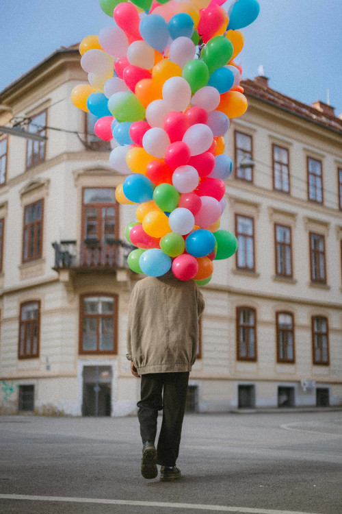 Luftballon Illustration